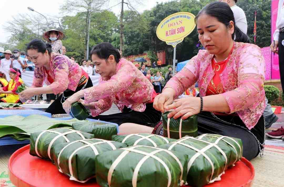 Lễ vật dâng lên trong ngày Giỗ tổ Hùng Vương