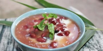 Chè đậu đỏ là 1 trong những món ăn ngày thất tịch