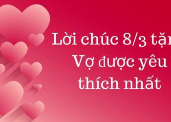 Những lời chúc 8/3 cho Vợ yêu hay và ý nghĩa nhất 2022