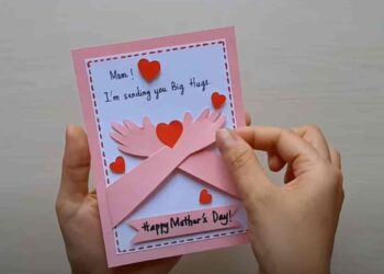 Cách tạo thiệp mừng ngày của Mẹ