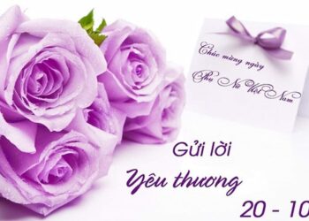 Những lời chúc ngày 20/10 cho người yêu